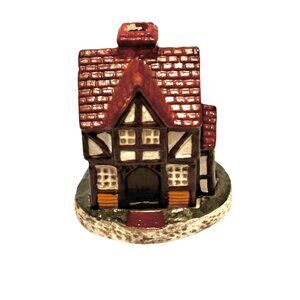 Olde Thyme Christmas Earth Scents Ceramic Potpourri House